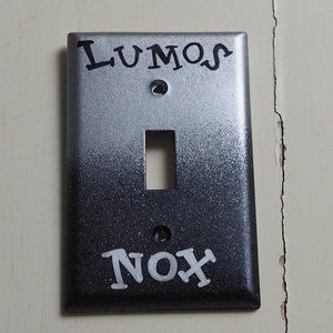 Nox and Lumos Light Switch Cover